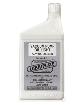 LUBRIPLATE Vacuum Pump Oil Light ISO Grade 32, Mineral oil